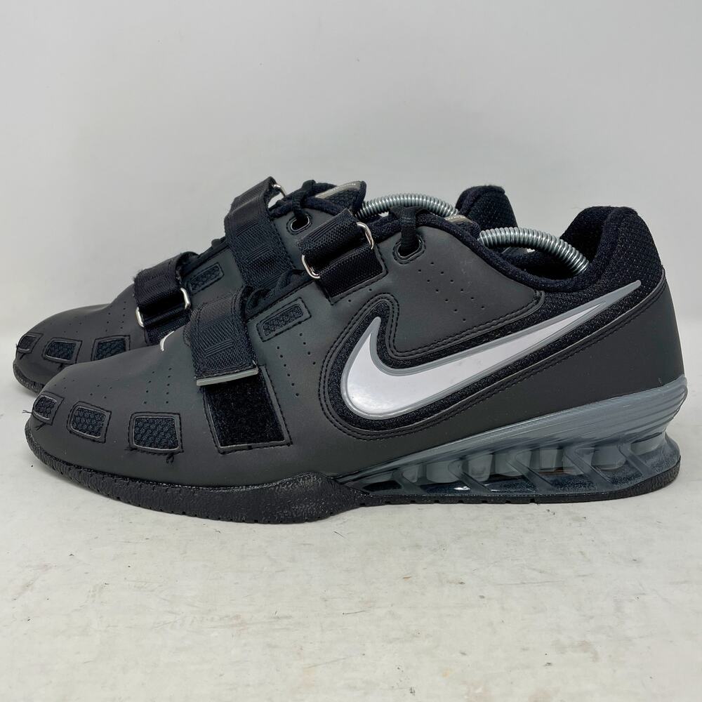Nike Romaleos 2 Weightlifting Shoes Black Mens Size 11.5 2015